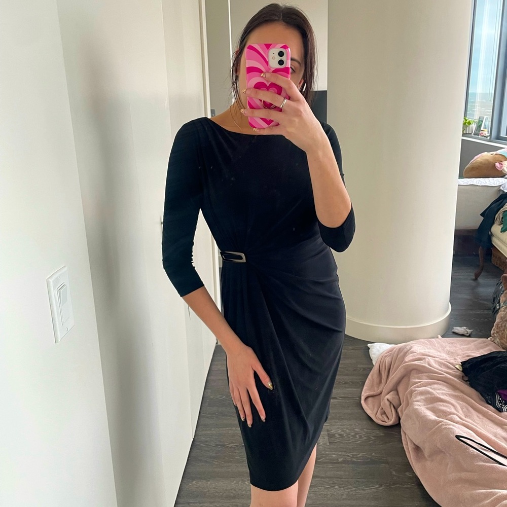 NWT Evan-Picone slinky jersey dress